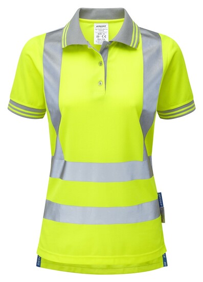 Picture of PULSAR® Ladies Polo Shirt-Yellow