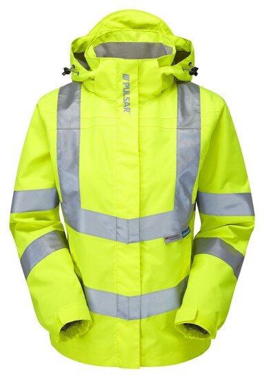 Picture of PULSAR® Ladies Unlined Storm Coat-Yellow
