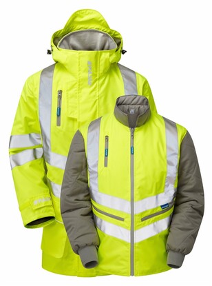 Show details for PULSAR® 7-in-1 Interactive Storm Coat & Body Warmer (P421/P422)-Yellow