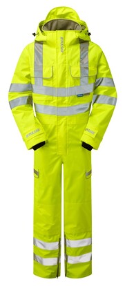 Show details for PULSAR® Waterproof Coverall-Yellow