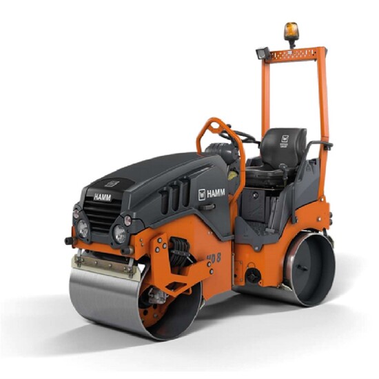 TWIN DRUM RIDE-ON ROLLER