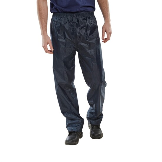 B-Dri Lightweight Nylon Wet Suit Trousers - Navy
