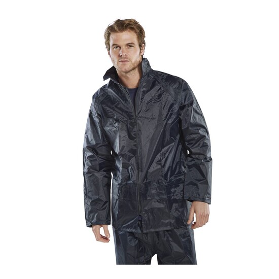 Picture of B-Dri Lightweight Nylon Wet Suit Jacket - Navy