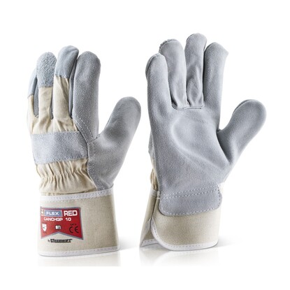 Show details for Canadian Red High Quality Chrome Rigger Glove