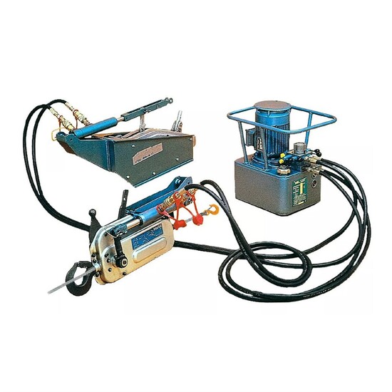 Picture of TU32H HYDRAULIC TIRFOR SYSTEM - ELECTRIC 2 WAY