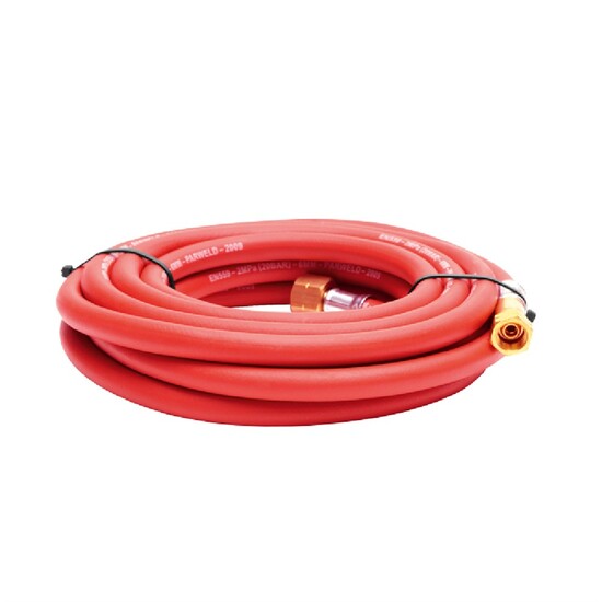 Picture of Hose - Acetylene - 3/8 NB X 20 Mtr Red C/W Fittings