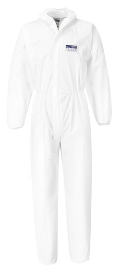 Picture of Microporous Disposable Coveralls - BizTex ST40 - White