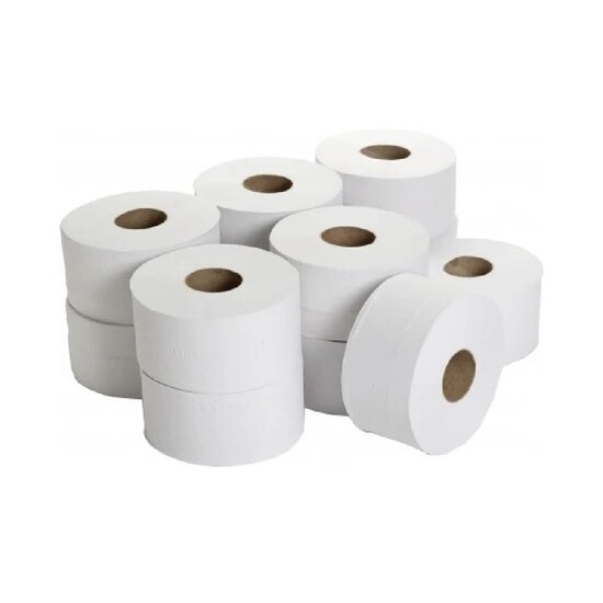 Mini Jumbo Toilet Roll - 2 Ply
