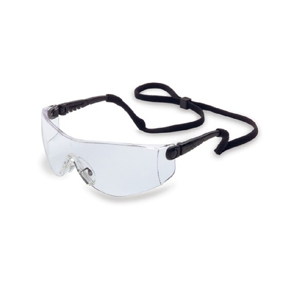 Honeywell Op-Tema Safety Spectacles  - Clear Lens Black Frame