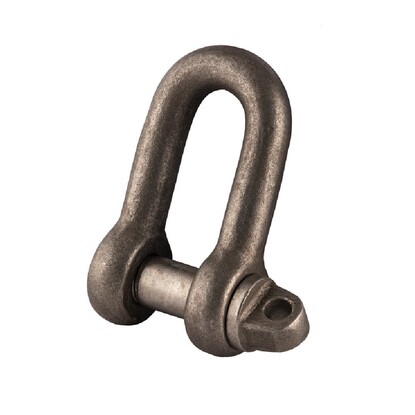 Dee Shackle 3 Tonne BS3032 Type A Screw Collar Pin Ind Stamped