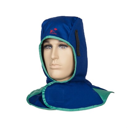 Welding Hood Blue Flame Retardant (Weldas) 