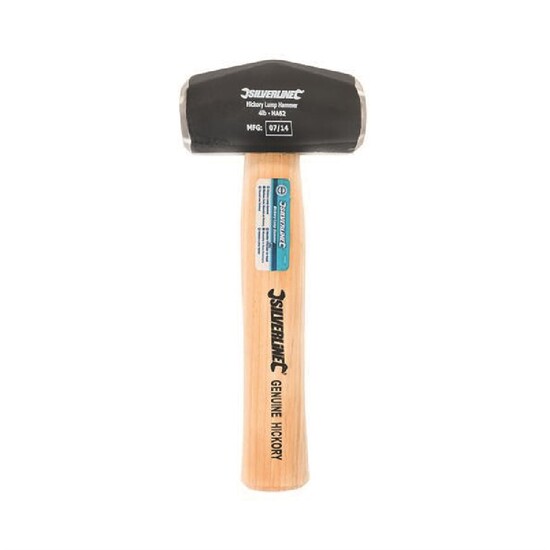 Club Hammer/Lump Hammer - Hickory Shaft 4Lb