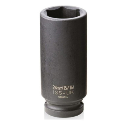 Impact Socket 1/2" Drive Six Point Magnetic Long Reach