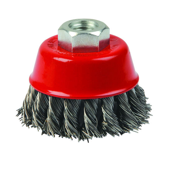 Wire Cup Brush - Twist knot - M14 Thread