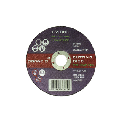Slitting Disc - Inox & Steel - Flat (Parweld)