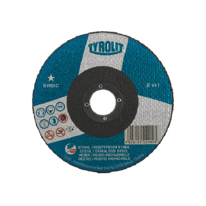 Cutting Disc - Inox & Steel - Flat (Tyrolit)