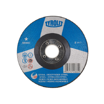 Grinding Disc - Inox & Steel - Flat (Tyrolit)