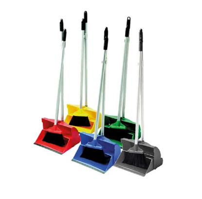 Lobby Dustpan & Soft Brush Set - Colour Coded