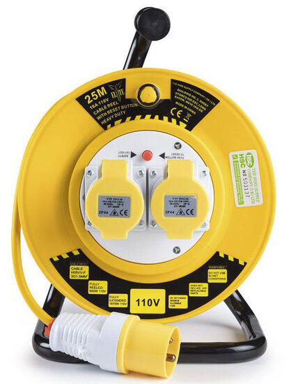 50M Industrial Trade Cable Reel - 16A