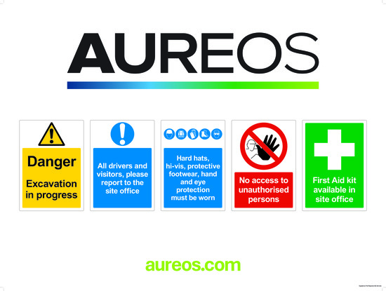 Picture of Aureos Excavation in progress 1200mm x 900mm