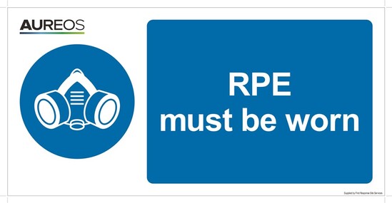 Picture of RPE must be worn 600mm X 300mm