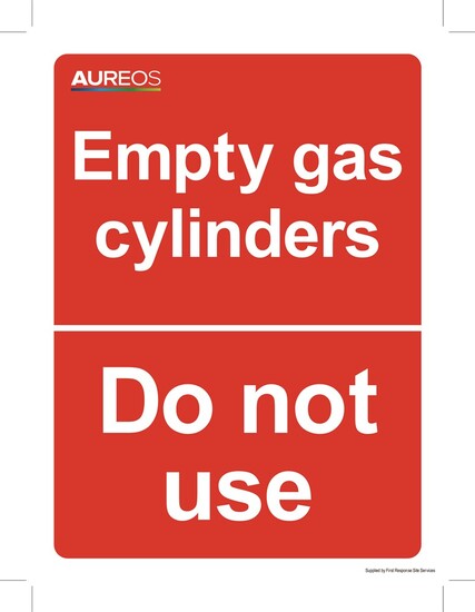 Picture of Empty gas cylinders 200mm X 300mm