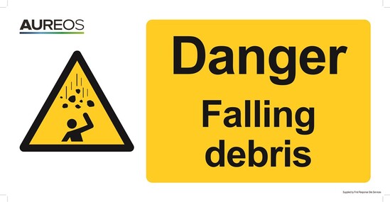 Picture of Danger - Falling Debris 600mm X 300mm