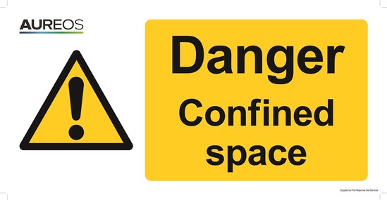 Picture of Danger - Confined Space 600mm X 300mm