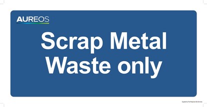 Show details for Scrap Metal Waste only - 600mm X 300mm