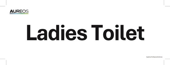 Picture of Female Toilet 300mm X 100mm