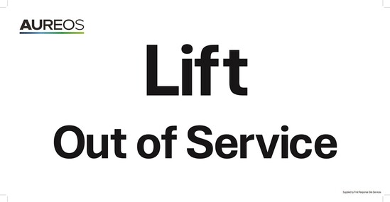 Picture of Lift, Out of service 600mm X 300mm