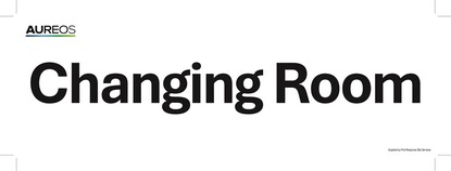 Show details for Changing Room 300mm X 100mm