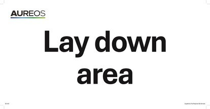 Show details for Lay down area 600mm X 300mm