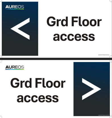 Show details for Ground Floor access (Left & Right Reversible) Double Sided 600mm X 300mm