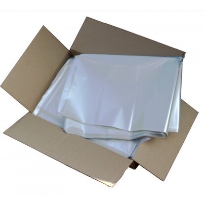 Heavy Duty Construction Bag - Clear - 915mm x 1220mm - 350 Gauge - Box of 100